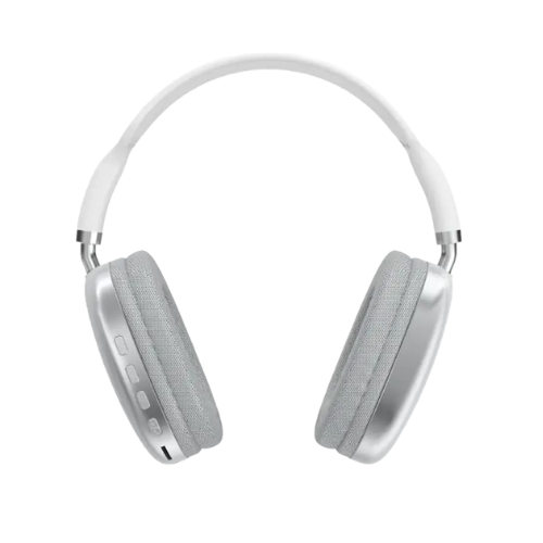 YISON Celebrat A35 Bluetooth Headphone-Silver Image 1