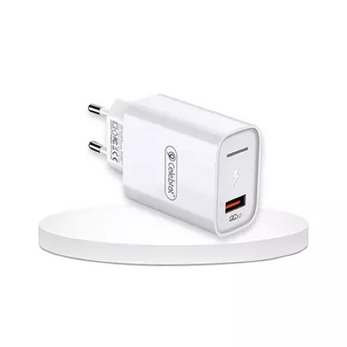 Yison Celebrat C-H6-EU 2.4A USB Adapter-White Image 0