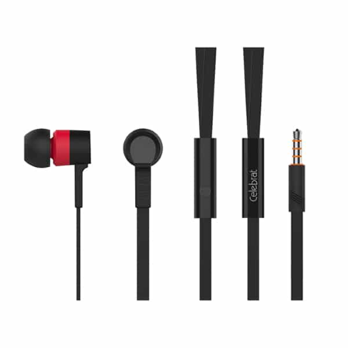 Yison Celebrat D2 3.5mm Wired Premium Earphone-Red Image 0