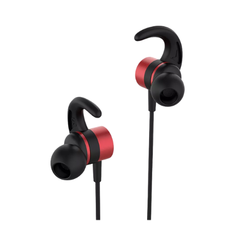 Yison E17 IPX5 Bluetooth Neckband Earphone-Red