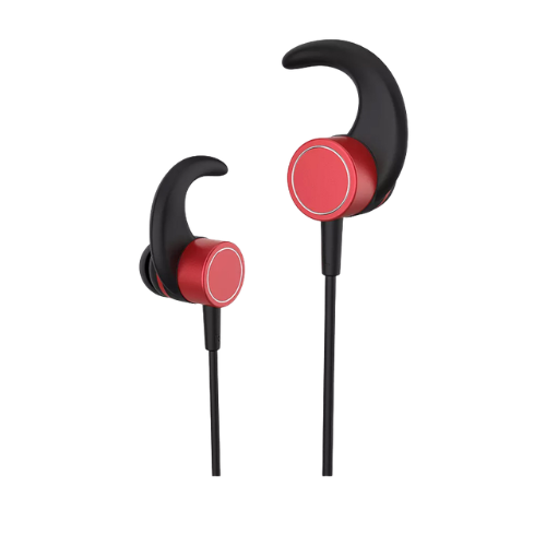 Yison E17 IPX5 Bluetooth Neckband Earphone-Red Image 1