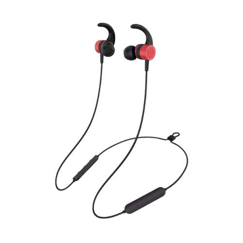 Yison E17 IPX5 Bluetooth Neckband Earphone-Red Image 2