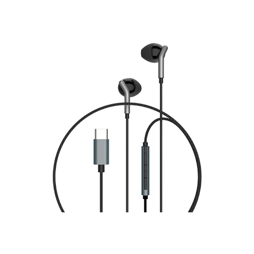 Yison X6 Type-C In-Ear Earphone-Black