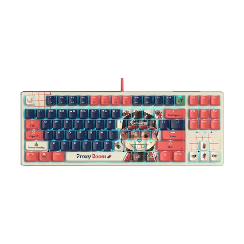 A4TECH Bloody AT87 RGB Wired Mechanical Gaming Keyboard-Proxy Boom