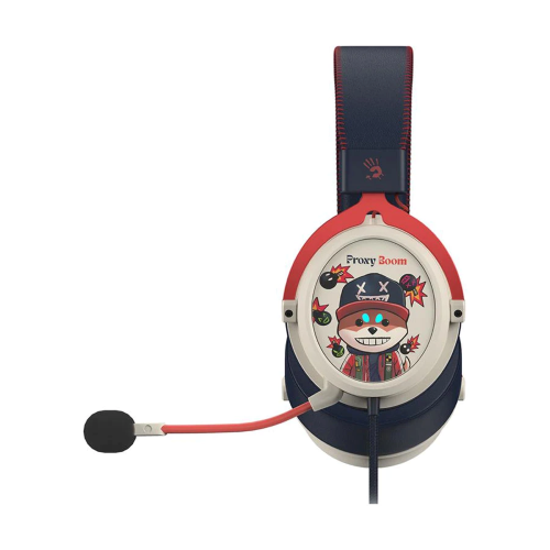 A4TECH Bloody M595 Hybridcore USB Gaming Headphone-Proxy Boom Image 4
