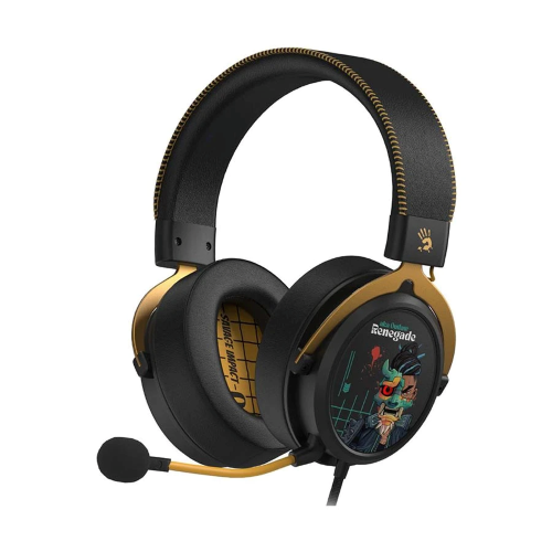 A4TECH Bloody M595 Hybridcore USB Gaming Headphone-Renegade Midnight
