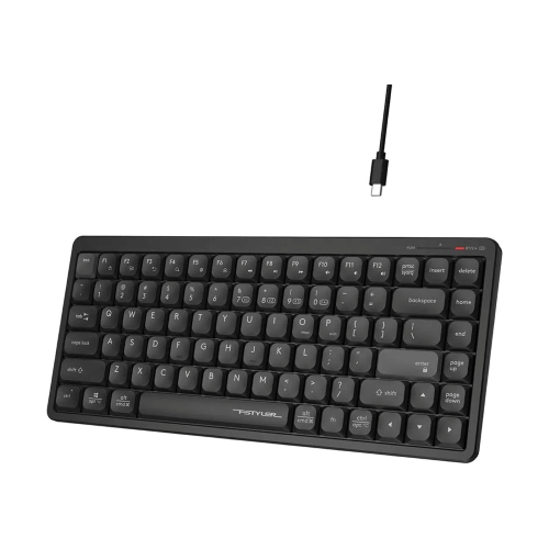 A4TECH Fstyler FBX53C Dual-Mode Wireless Keyboard-Black Image 3