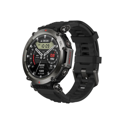 Amazfit T-Rex Ultra Rugged GPS Smart Watch Black
