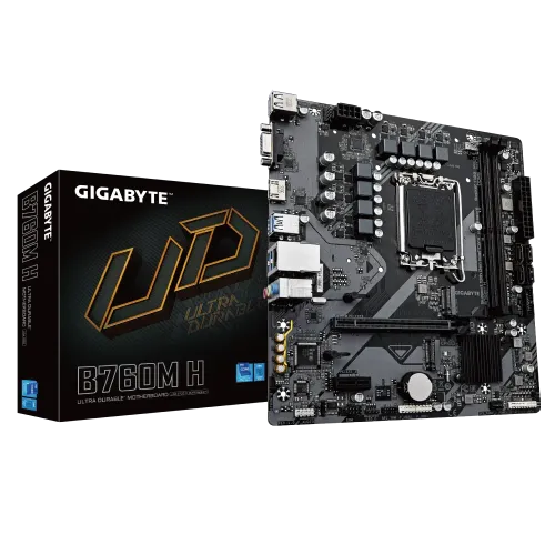 GIGABYTE B760M H DDR5 Micro ATX Motherboard