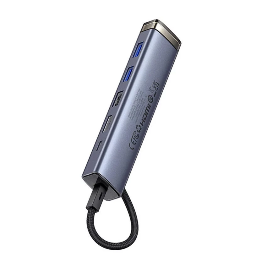 Baseus AIR UltraJoy Series Type-C 6 Port HUB Image 2
