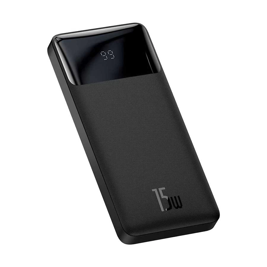 Baseus Bipow Digital Display 15W 10000mAh Power Bank – Black Image 2