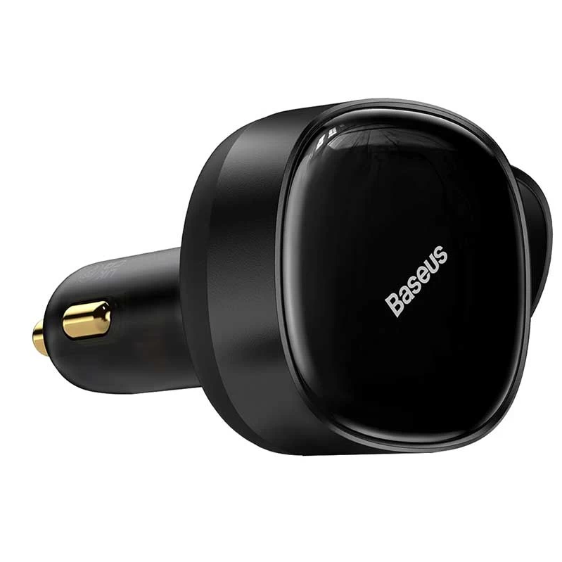 Baseus Enjoyment Retractable 2 in1 Car Charger Image 3