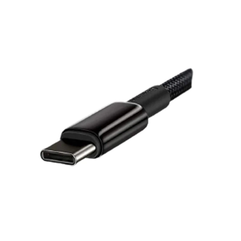 Baseus Tungsten Gold 1 Meter 100W Type-C to Type-C Fast Charging Cable-Black Image 1