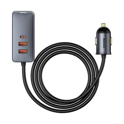 Baseus Share Together Series Fast Charge 120W Dual USB+Dual Type-C Car Charger Image 2