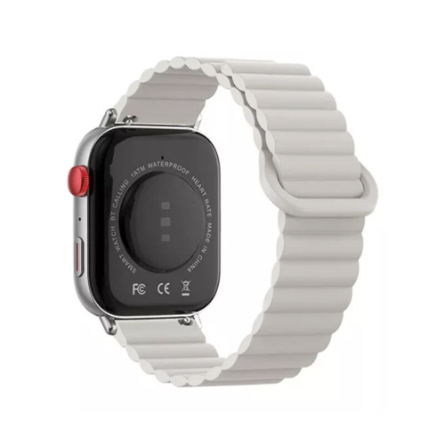 COLMI C8 Max Magnetic Strap Smart Watch-Silver Image 1