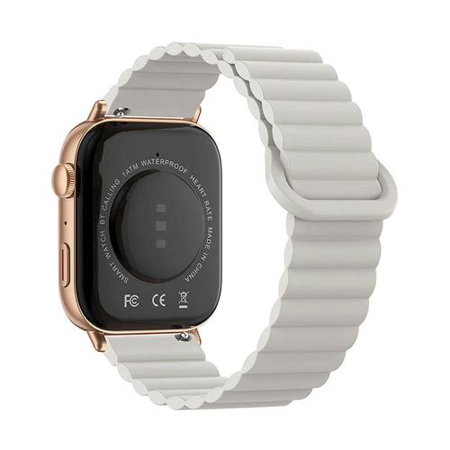 COLMI C8 Max Magnetic Strap Smart Watch-Gold Image 1