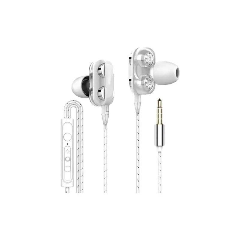 Baseus H08 Immersive Virtual 3D Gaming Earphone-White+Gray Image 2