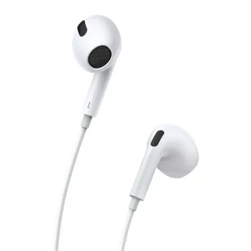 Baseus Encok C17 Type-C Lateral In-Ear Wired Earphone-White Image 1