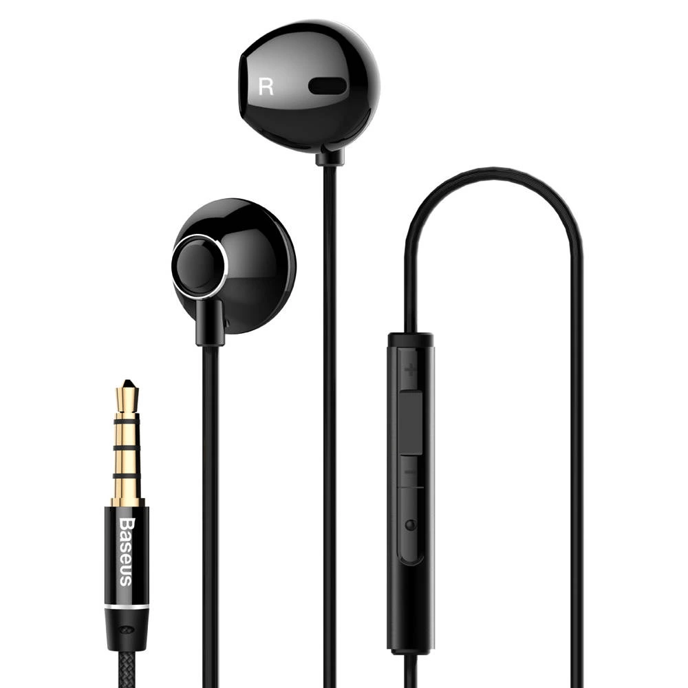 Baseus Encok H06 3.5mm Ear Phone (Single Port)-Black Image 2