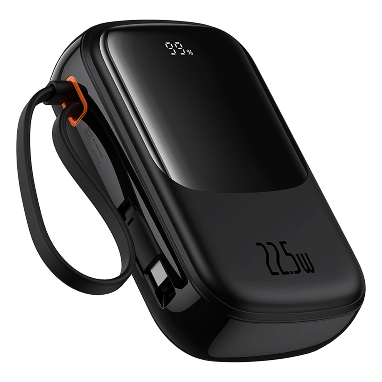 Baseus Qpow Pro+ Digital Display Fast Charging Power Bank 20000mAh 22.5W Type-C Edition – Black Image 3