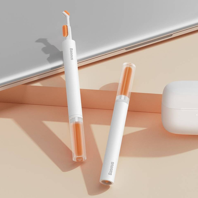 Baseus Cleaning Brush for Laptop and Earbuds White Image 3