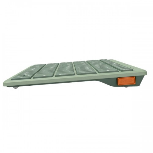 A4TECH Fstyler FBX51C Rechargeable Bluetooth And 2.4G Wireless Keyboard-Matcha Green Image 1