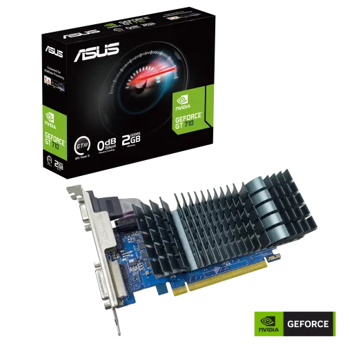 ASUS GeForce GT 710 2GB GDDR5 EVO Low-profile Graphics Card Image 2