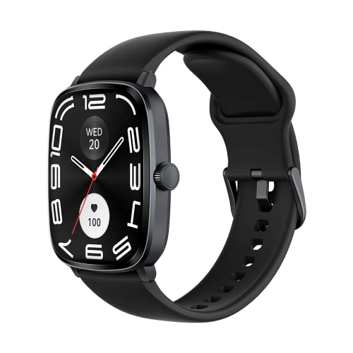 Haylou RS5 BT Calling Smartwatch-Black Image 1