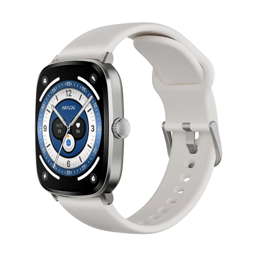 Haylou RS5 BT Calling Smartwatch-Silver Image 1