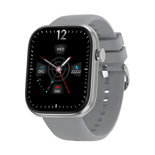 IMIKI ST2 BT Calling Smartwatch-Silver Image 1