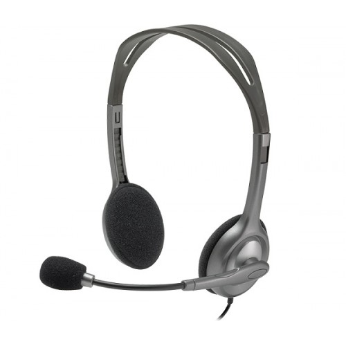 Logitech H110 STEREO Headset (Two port) Original Image