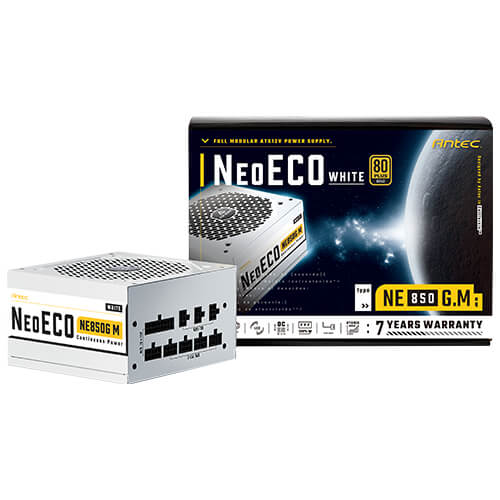 Antec Neo Eco Gold 850W Modular White Power Supply Original Image