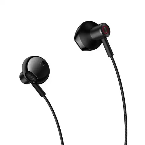 Baseus Bowie P1 Half-In-ear Neckband Wireless Earphone-Black Image 2
