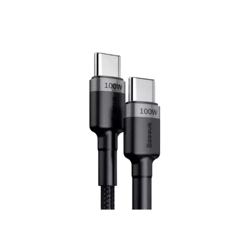 Baseus Cafule PD2.0 100W Type-C to Type-C Fast Charging Cable 2M Gray-Black Image 1