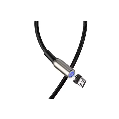 Baseus Zinc Magnetic Cable Micro USB 2A 1M CAMXC-H01 – Black Image 2