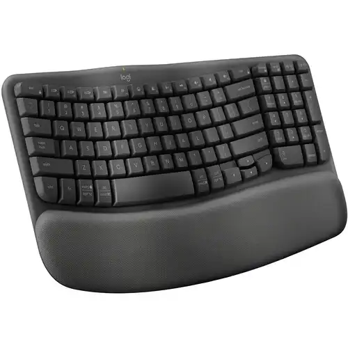 Logitech Wave Keys Wireless Ergonomic Keyboard Image 4