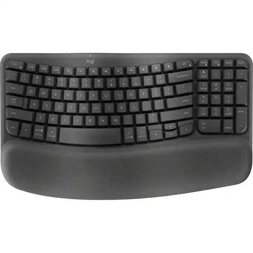 Logitech Wave Keys Wireless Ergonomic Keyboard Image 3